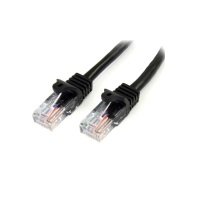 StarTech.com Cat 5e Snagless Ethernet Cable Black 10M