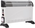 Nedis Convection Heater | 750/1250/2000 W | Turbo & Timer | White