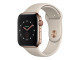 Apple Watch Series 4 GPS + Cellular, 40mm Gold Stainless Steel Case with Stone Sport Band