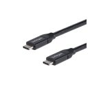 StarTech.com USB-C to USB-C Cable M/M 2M Black