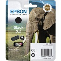 Epson Ink/24XL Elephant 10ml Black - C13T24314022