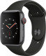 Apple Watch Series 4 GPS + Cellular, 44mm Space Grey Aluminium Case with Black Sport Band
