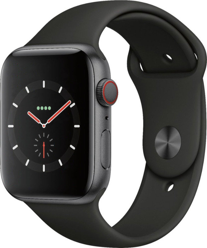 apple watch 4 44mm grey aluminum