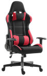 EG Premium Gaming Chair - Red and Black Fabric