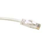 C2G, Cat6 550MHz Snagless Patch Cable White, 0.5m