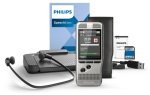 Philips Dpm6700 Digital Dictation Starter Set Including Dpm6000 And Lfh7177 700 Hours Of Recording Rechargeable Lithium Ion Battery