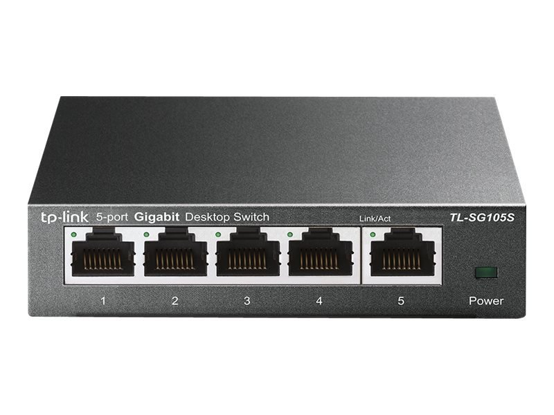 TP-Link TL-SG105S - Desktop Switch - 5 Ports