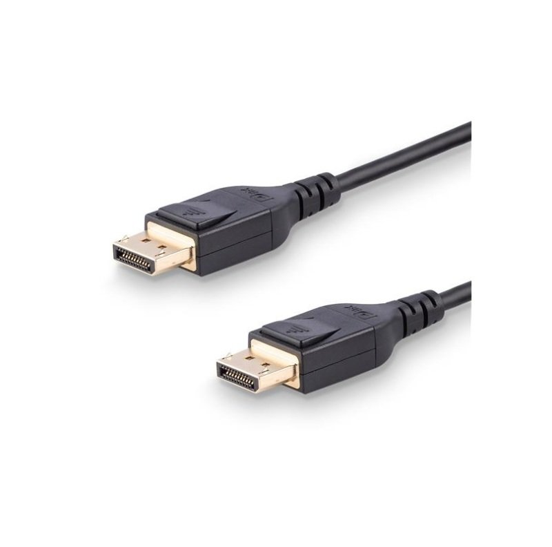 StarTech.com 2 m Black DisplayPort 1.4 Cable