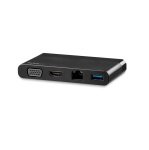 StarTech.com Black USB-C Multiport Adapter with HDMI and VGA