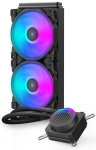 EG 240P Halo 240MM Water Radiator with RGB Cooling Fans