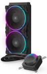 EG 240C Corona 240MM Water Radiator with RGB Cooling Fans