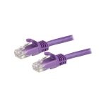 StarTech.com 1M Purple Cat 6 Snagless Ethernet Cable UTP