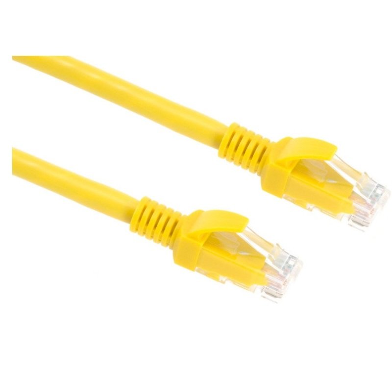 Xenta Cat6 Snagless UTP Patch Cable (Yellow) 5m