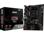 MSI A320M PRO-E AM4 DDR4 mATX Motherboard