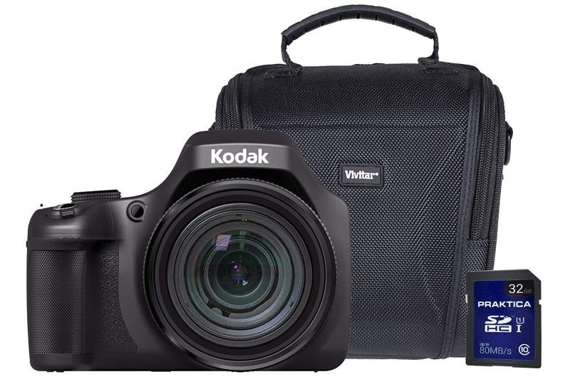 Kodak PIXPRO AZ901 Astro Zoom Bridge Camera Kit inc 32GB SD Card and