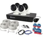 Swann NVR-8580 with 2TB HDD & 4 x 4K Thermal Sensing IP Security Cameras