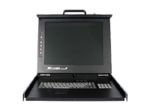 StarTech.com 1U 17" Rackmount LCD Console with 8 Port Multi-Platform KVM