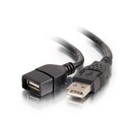 C2G 3m Black USB 2.0 Male to A Female Extension Cable