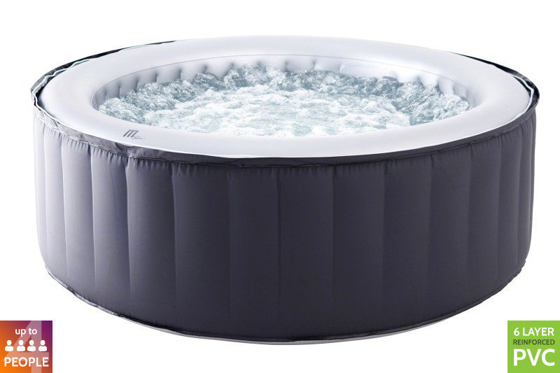 Mspa Silver Cloud Inflatable Hot Tub With Controller