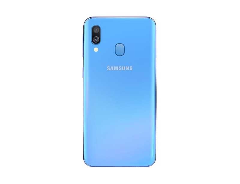 galaxy a40 blue