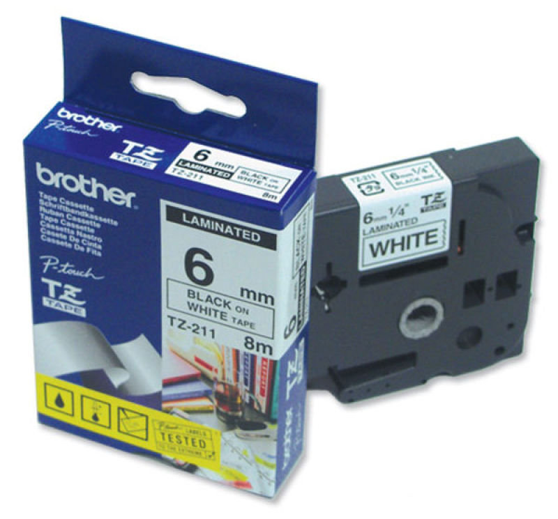 Brother TZ E211 Laminated adhesive tape - 1 roll