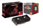 PowerColor Red Dragon Radeon RX 570 8GB Graphics Card with RYZEN 5 2400G Processor Bundle