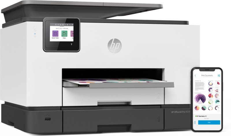 HP OfficeJet Pro 9020 AIO A4 Wireless Inkjet Printer - Instant Ink Available