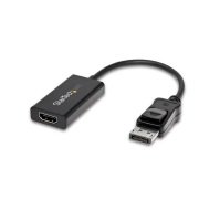StarTech.com DisplayPort to HDMI Adapter with HDR Black