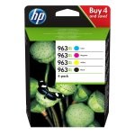 HP 963XL 4-pack High Yield Black/Cyan/Magenta/Yellow Original Ink Cartridge (3YP35AE)