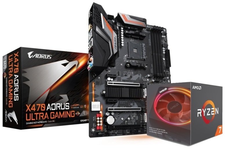 Gigabyte X470 AORUS ULTRA GAMING Motherboard with AMD ...