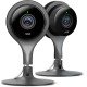 Google Nest Cam Indoor Security Camera Twin Pack - Black