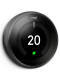 Google Nest 3rd Gen Learning Thermostat - Black