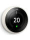 Google Nest 3rd Gen Learning Thermostat - White