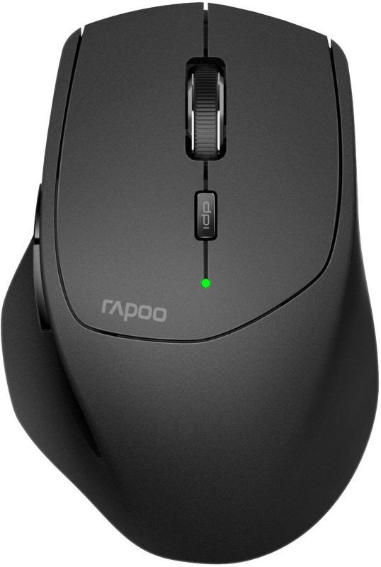 Rapoo MT550 Multi-mode Wireless Optical Mouse - Black
