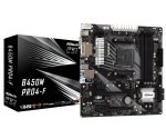 ASRock B450M Pro4-F AM4 DDR4 mATX Motherboard