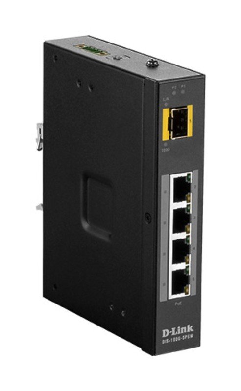 D-Link DIS 100G-5PSW 4 Ports Unmanaged Switch
