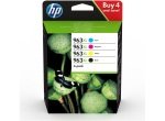 HP 963XL 4-pack High Yield Black/Cyan/Magenta/Yellow Original Ink Cartridges - 3YP35AE