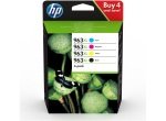 HP 963XL 4-pack High Yield Black/Cyan/Magenta/Yellow Original Ink Cartridges - 3YP35AE