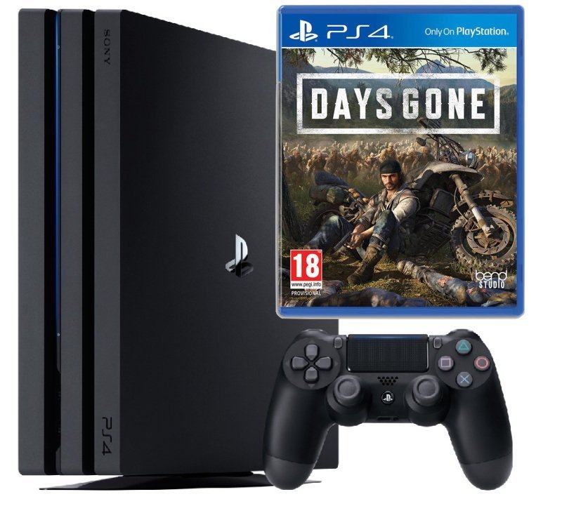 Sony 1TB Black PS4 Pro with Days Gone | Ebuyer.com