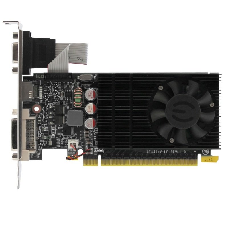 EVGA GeForce GT 730 2GB Low Profile Graphics Card | Ebuyer.com