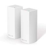 Linksys VELOP Whole Home Mesh Wi-Fi System WHW0102 - Wi-Fi system - Bluetooth 4.1 - 2 Pack