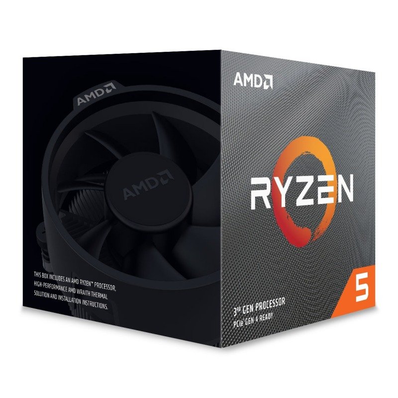 AMD Ryzen 5 3600X AM4 CPU/ Processor with Wraith Spire Cooler