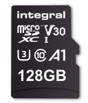 Integral 128GB 100/90MB Class 10 V30 UHS-I U3 MicroSD