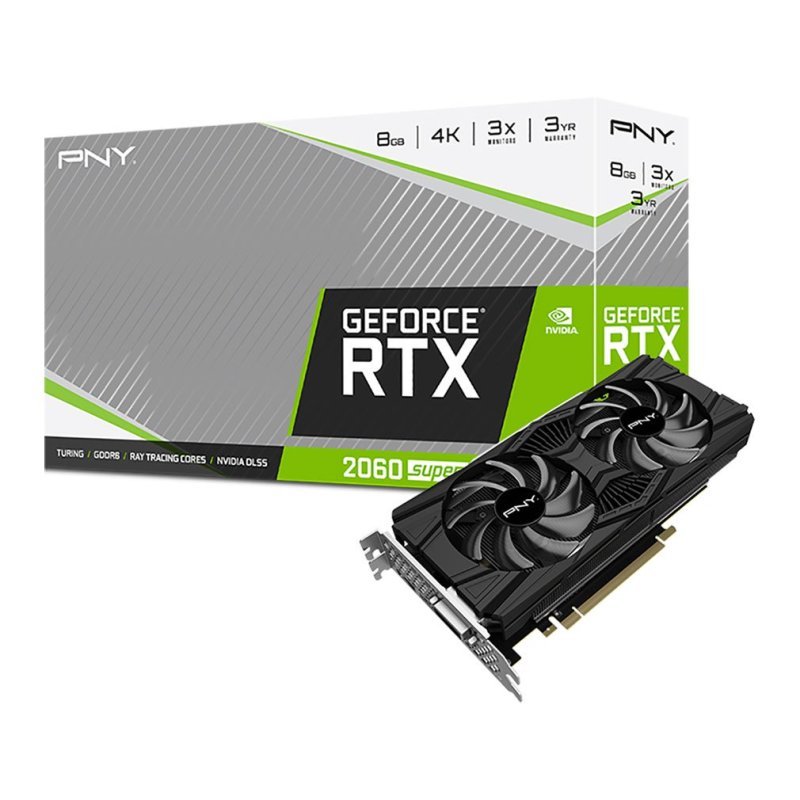 PNY GeForce RTX 2060 SUPER 8GB Graphics 