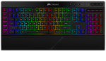 CORSAIR K57 RGB WIRELESS Gaming Keyboard with SLIPSTREAM WIRELESS Technology, Backlit RGB LED, Black