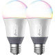 TP-Link LB130 Smart Wi-Fi LED Bulb with Colour Changing Hue Twin Pack