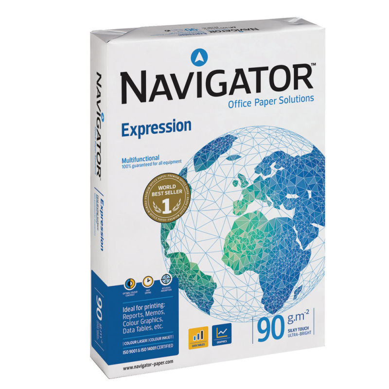 Navigator Expression A4 90GSM White Paper (Pack of 2,500)