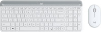 Logitech MK470 Slim Wireless Keyboard and Mouse Combo, Low Profile Compact Layout, Ultra Quiet Opera