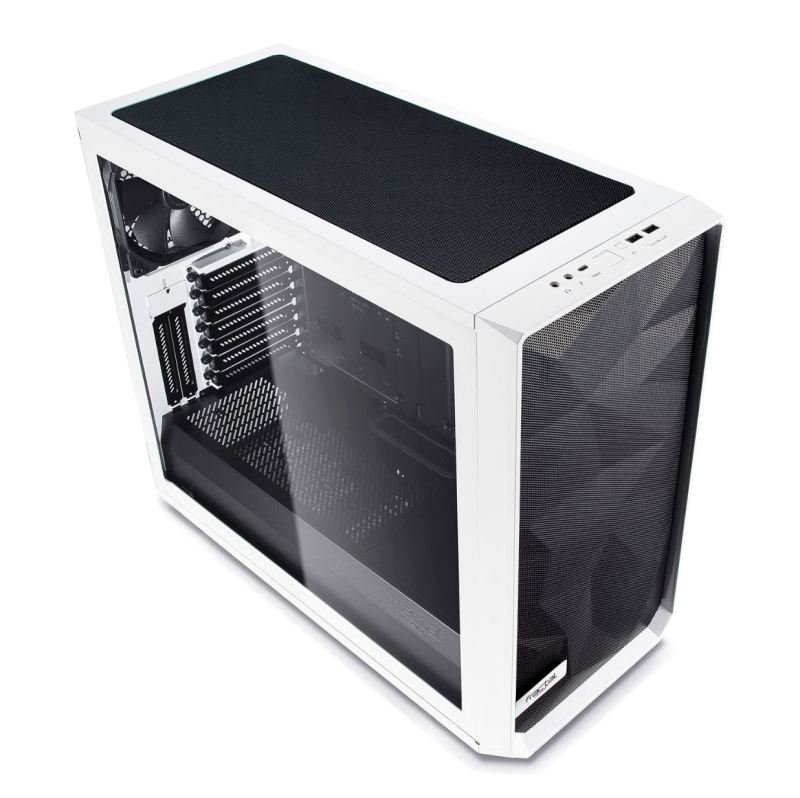 Fractal Meshify S2 White Tempered Glass Midi PC Gaming Case | Ebuyer.com