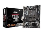 MSI A320M-A PRO AMD Socket AM4 Motherboard